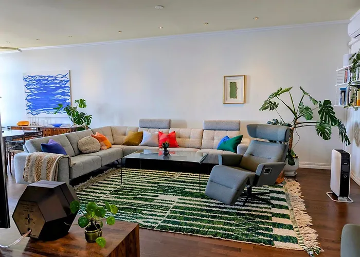 Sea View, Terrace & Garage In The Heart Of Town Appartement *